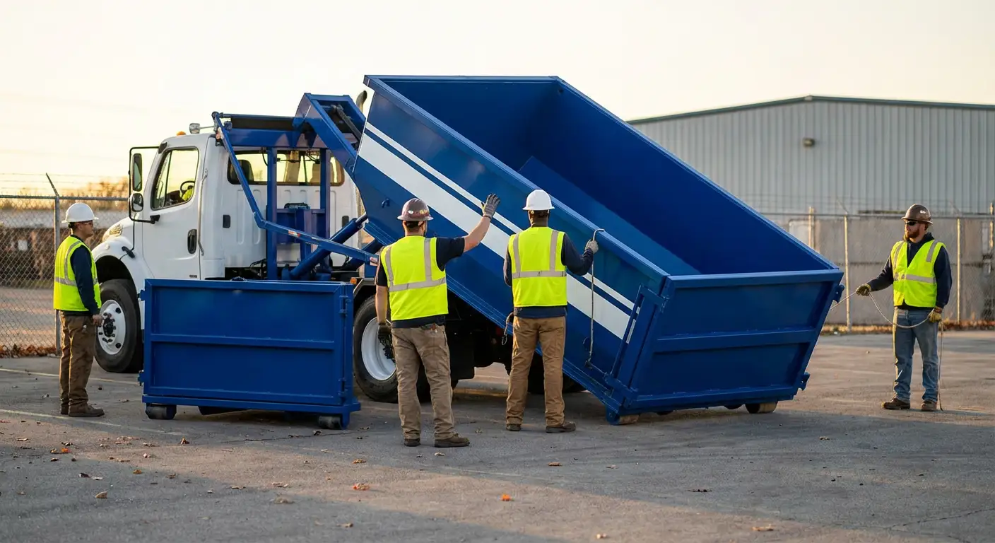 Roll-off dumpster service in Waynesboro, GA