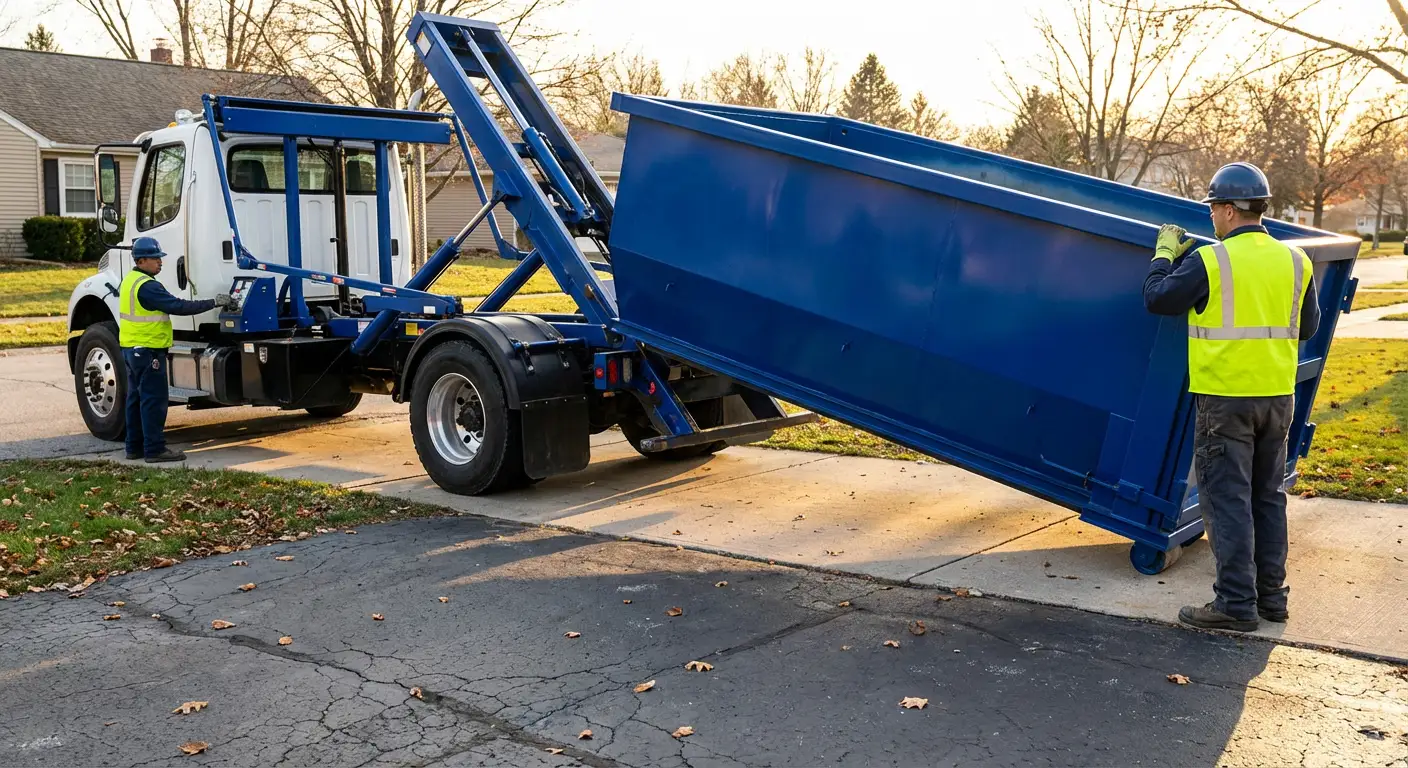 Roll-off dumpster rental service in Waynesboro, GA